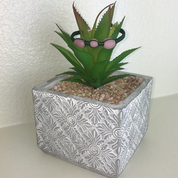 Handmade Chinese Knotting Bracelet W/ Glass Beads - Picture 2 of 8